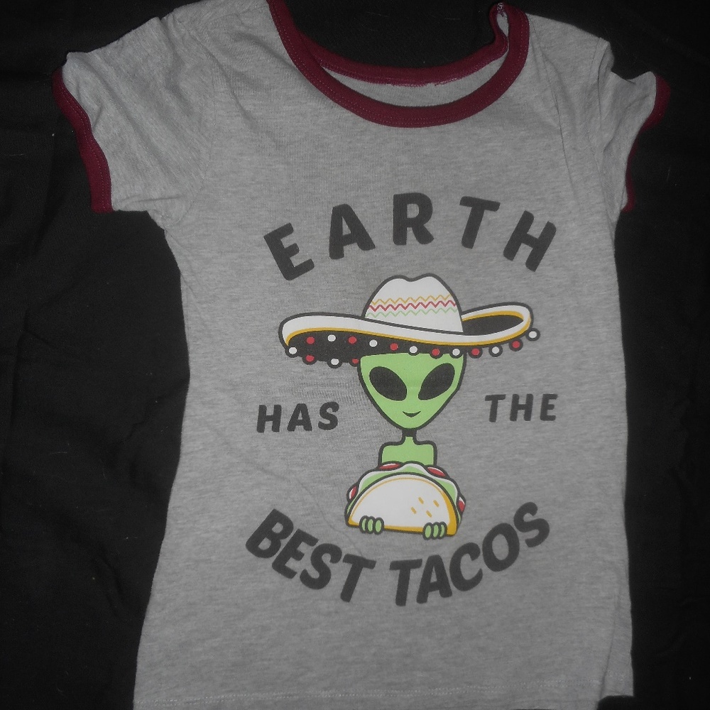 Awake Alien Taco Shirt XS USED